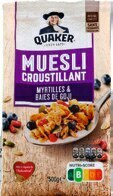 Monoprix Golden muesli myrtilles & baies de goji offre