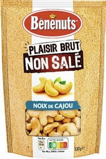 Casino Supermarchés Noix de cajou Plaisir Brut non salé offre