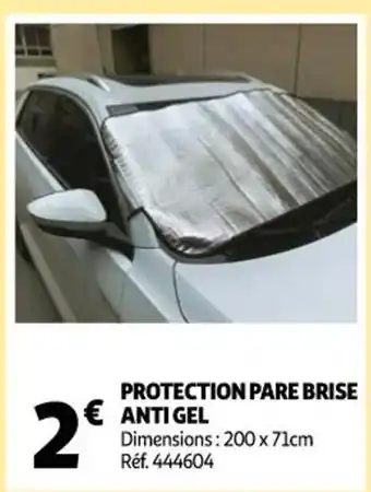 Auchan Protection Pare Brise Anti Gel offre