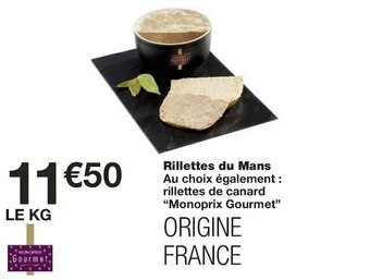 Monoprix Rillettes du Mans offre
