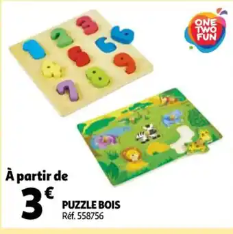 Auchan Puzzle Bois offre