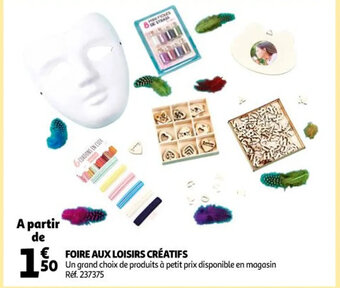 Auchan Foire Aux Loisirs Créatifs offre