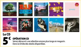 Auchan Opération CD offre