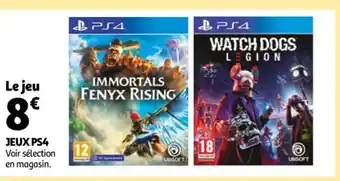 Auchan Jeux PS4 offre