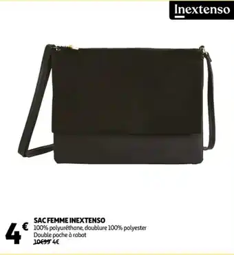 Auchan Sac Femme Inextenso offre
