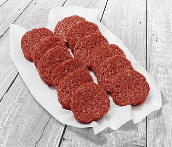 Steaks hachés façon bouchère 15 % MG x8