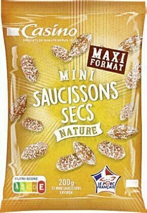 Mini saucissons secs nature