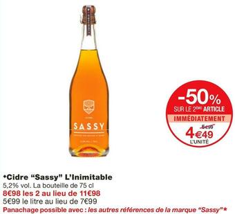 Cidre LâInimitable