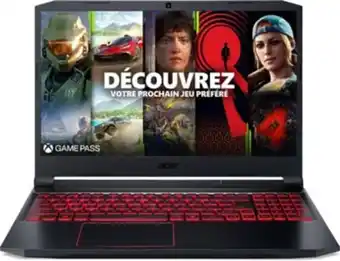 Boulanger Pc gamer acer nitro 5 an515-45-r6sv offre
