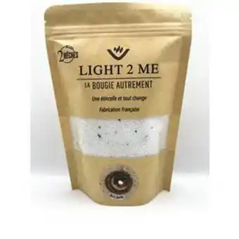 La Foir'Fouille Sachet-bougie poudre nuit dorée pailletée - 250 g - or - light 2 me offre