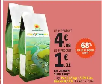 E.Leclerc Riz JAsmin "Loc Troi" offre