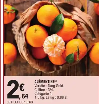E.Leclerc Clémentine offre