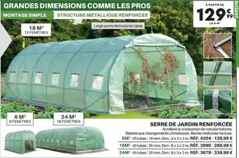 Shopix Serre De Jardin Renforcée offre