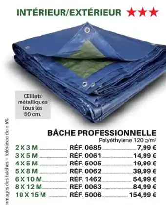 Shopix Bache Professionnelle offre