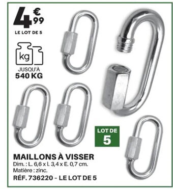 Shopix Maillons Á Visser offre