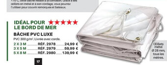 Shopix Bâche PVC Luxe offre
