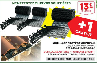 Shopix Grillage Protége Cheneau offre