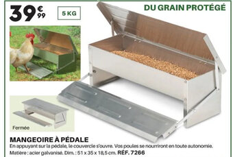 Shopix Mangeoire À Pédale offre