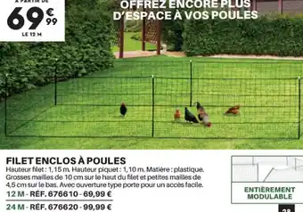 Shopix Filete Enclos A Poules offre