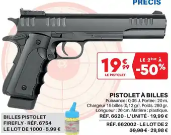 Shopix Pistolet À Billes offre