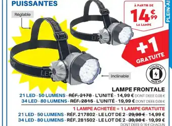 Lampe Frontale