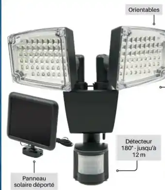 Shopix Projecteur Solaire Double offre