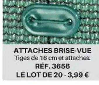 Shopix Attaches Brise-Vue offre