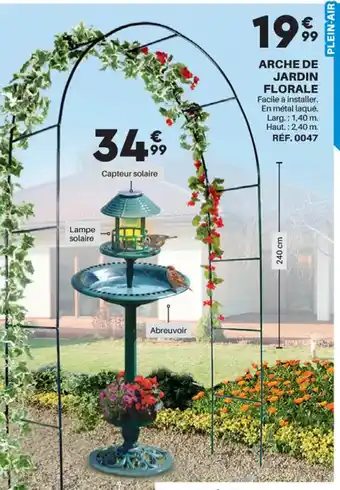 Shopix Arche de Jardin Florale offre