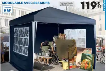 Shopix Chapiteau Clic Clac 3x3 M offre