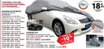 Housse Auto/Moto