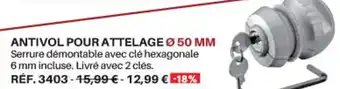 Antivol Pour Attelage