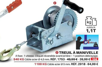 Shopix Treuil à Manivelle offre