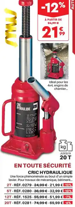 Shopix Cric Hyrdaulique offre