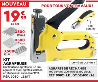 Shopix Kit Agrafeuse offre