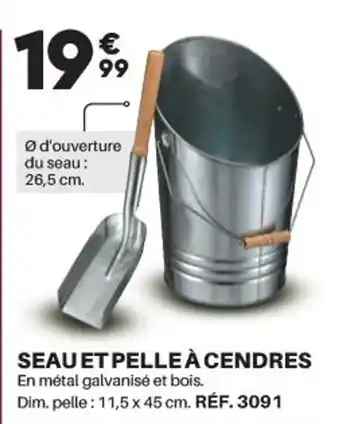 Seau et Pelle à Cendres