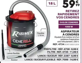 Shopix Aspirateur á Cendres offre