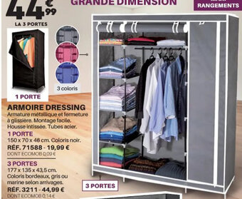 Shopix Armoire Dressing offre