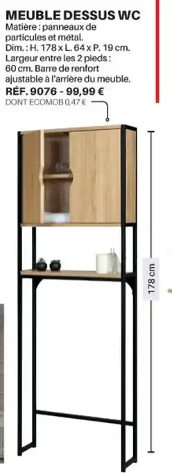 Shopix Meuble Dessus WC offre