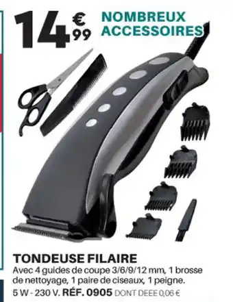 Shopix Tondeuse Filaire offre