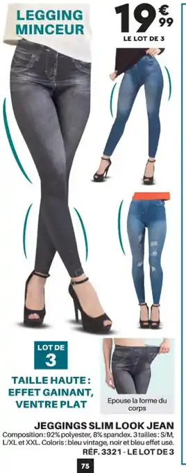 Jegging Slim Look Jean