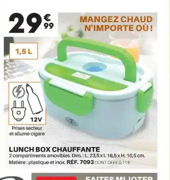 Shopix Lunch Box Chauffante offre