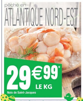 Cora x Carrefour Noix de Saint-Jacques offre