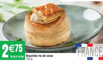 Cora x Carrefour Bouchée ris de veau offre