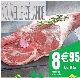 Cora x Carrefour Agneau : gigot entier offre