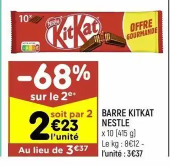 Chocolats nestlé