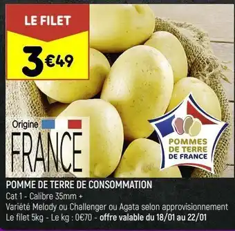 Leader Price Pommes de terre offre