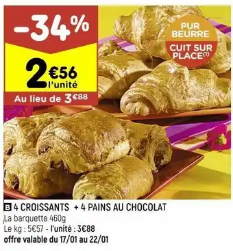 Leader Price Croissants offre