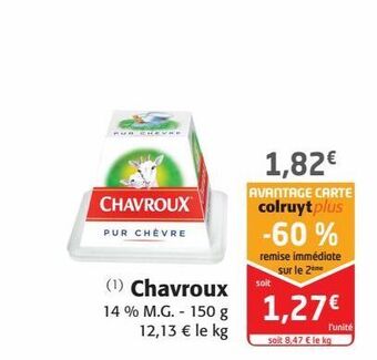 Colruyt Chavroux offre