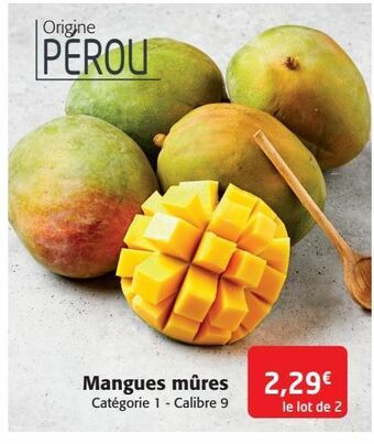 Colruyt Mangues mures offre