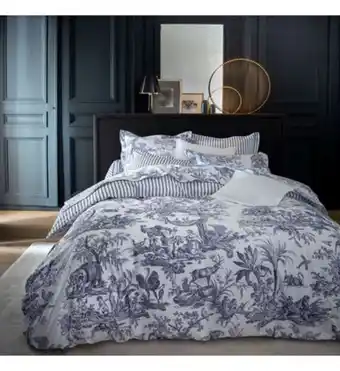 Housse de couette 4 continents blanc...